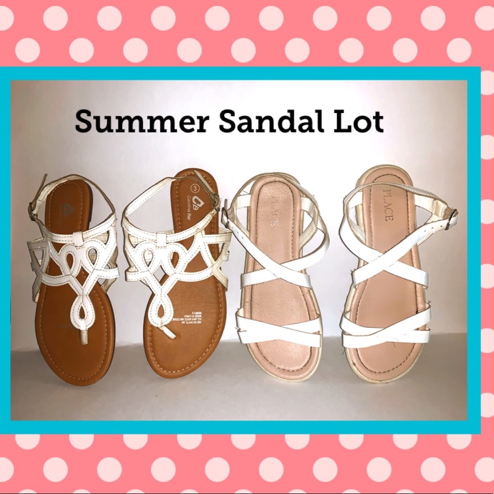 Girls Sandals Size 3